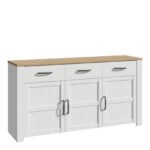 Bohol 3 Door 3 Drawer Sideboard
