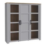 Bohol 3 Door Large Display Cabinet
