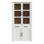 Bohol Display Cabinet 4 Door 2 Drawer