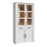 Bohol Display Cabinet 4 Door 2 Drawer