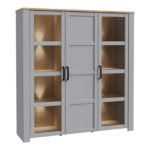 Bohol Large Display Cabinet inc. 4x LED Lights
