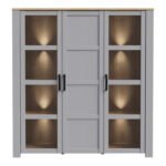Bohol Large Display Cabinet inc. 4x LED Lights