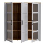 Bohol Large Display Cabinet inc. 4x LED Lights