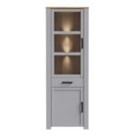 Bohol Narrow Display Cabinet inc. 2x LED Lights
