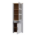 Bohol Narrow Display Cabinet inc. 2x LED Lights