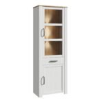 Bohol Narrow Display Cabinet inc. 2x LED Lights