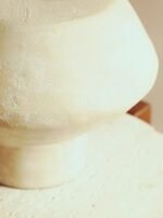 Boreray Beige Whitewash Small Textured Vase