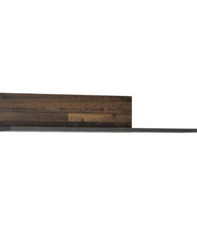 Brooklyn Shelf in Walnut and Dark Matera Grey