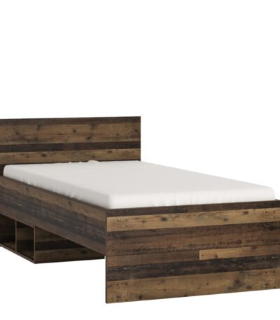 Brooklyn Single Bed 90cm in Walnut