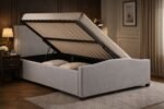 Brunswick Fabric Ottoman Bed - Image 4