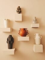 Burra Brown Stoneware Bubble Vase