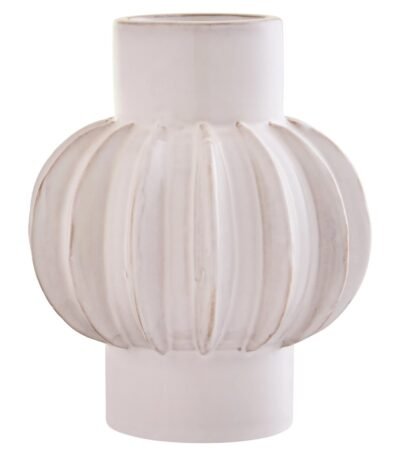 Burra Cream Stoneware Bubble Vase