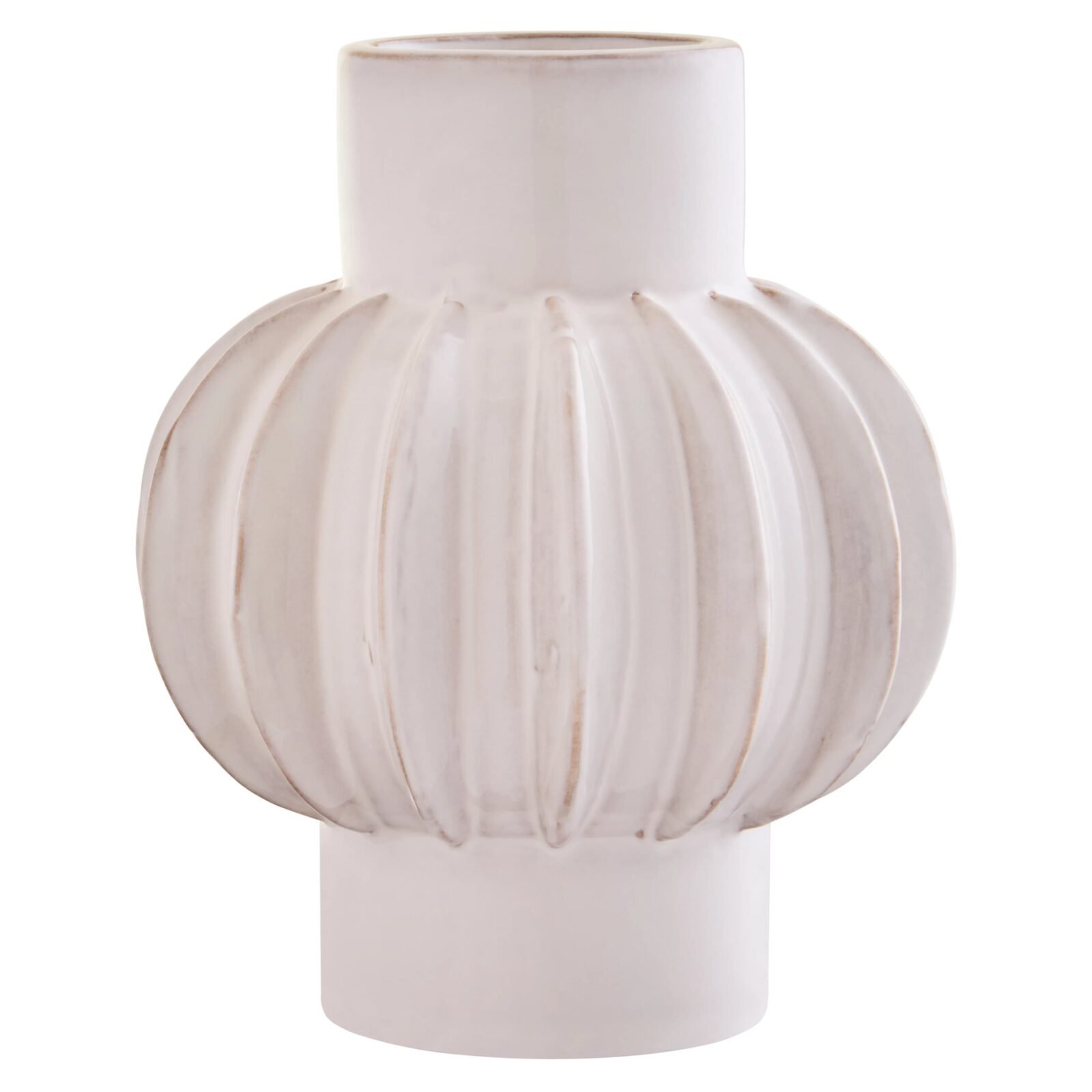 Burra Cream Stoneware Bubble Vase Burra Cream Stoneware Bubble Vase