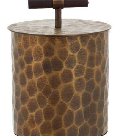 Bute Antique Gold Large Trinket Box