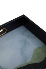 Calve Set of 2 Assorted Colour Rectangular Trays