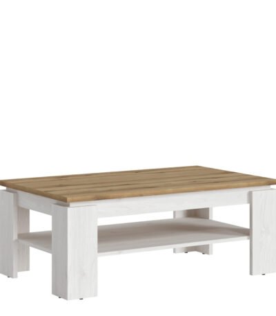 Celesto Coffee Table in White and Oak