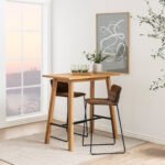 Chara Bar Table in Oak