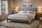 Cheslyn Fabric Bed Frame - Image 2
