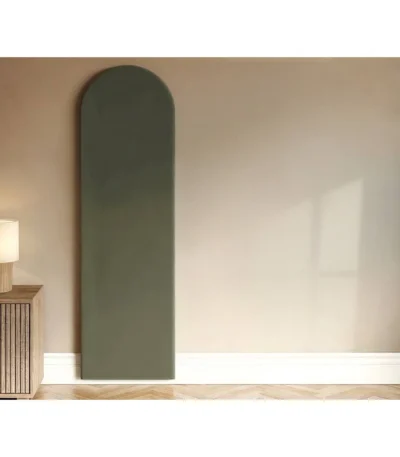 Cirrus Headboard Panels Khaki Green Velvet