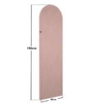 Cirrus Headboard Panels Single Pink Velvet - Image 5