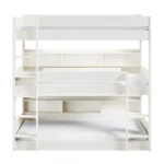 Clara Triple High Bunk Bed White