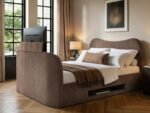 Claybourne TV Ottoman Bed with Side Lift Storage