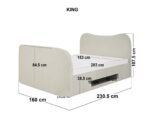 Claybourne TV Ottoman Bed with Side Lift Storage - Image 10