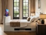 Claybourne TV Ottoman Bed with Side Lift Storage - Image 6
