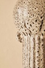 Coll Speckled Brown Stoneware Large Vase