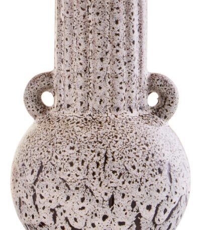 Coll Speckled Brown Stoneware Small Vase