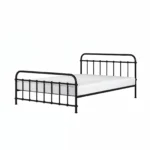 Compton Black Metal Bed