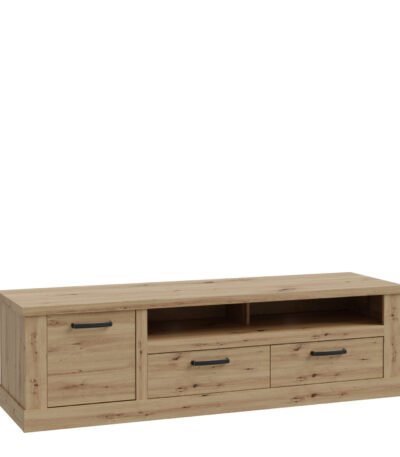 Corona 2 Drawer 1 Door Coffee TV Unit in Artisan Oak