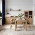 Corona 200cm Wall Shelf in Artisan Oak