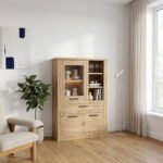 Corona Display Cabinet in Artisan Oak