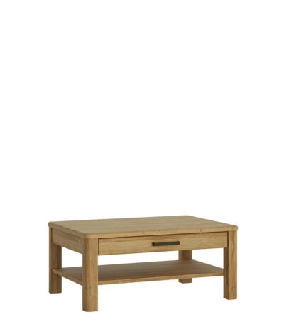 Cortina 1 Drawer Coffee Table in Grandson Oak