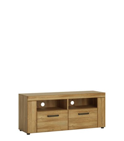 Cortina 2 Drawer TV Cabinet in Grandson Oak