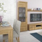 Cortina Extending Dining Table 160-200cm in Grandson Oak