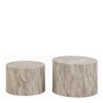 Dice Round Coffee Table Set