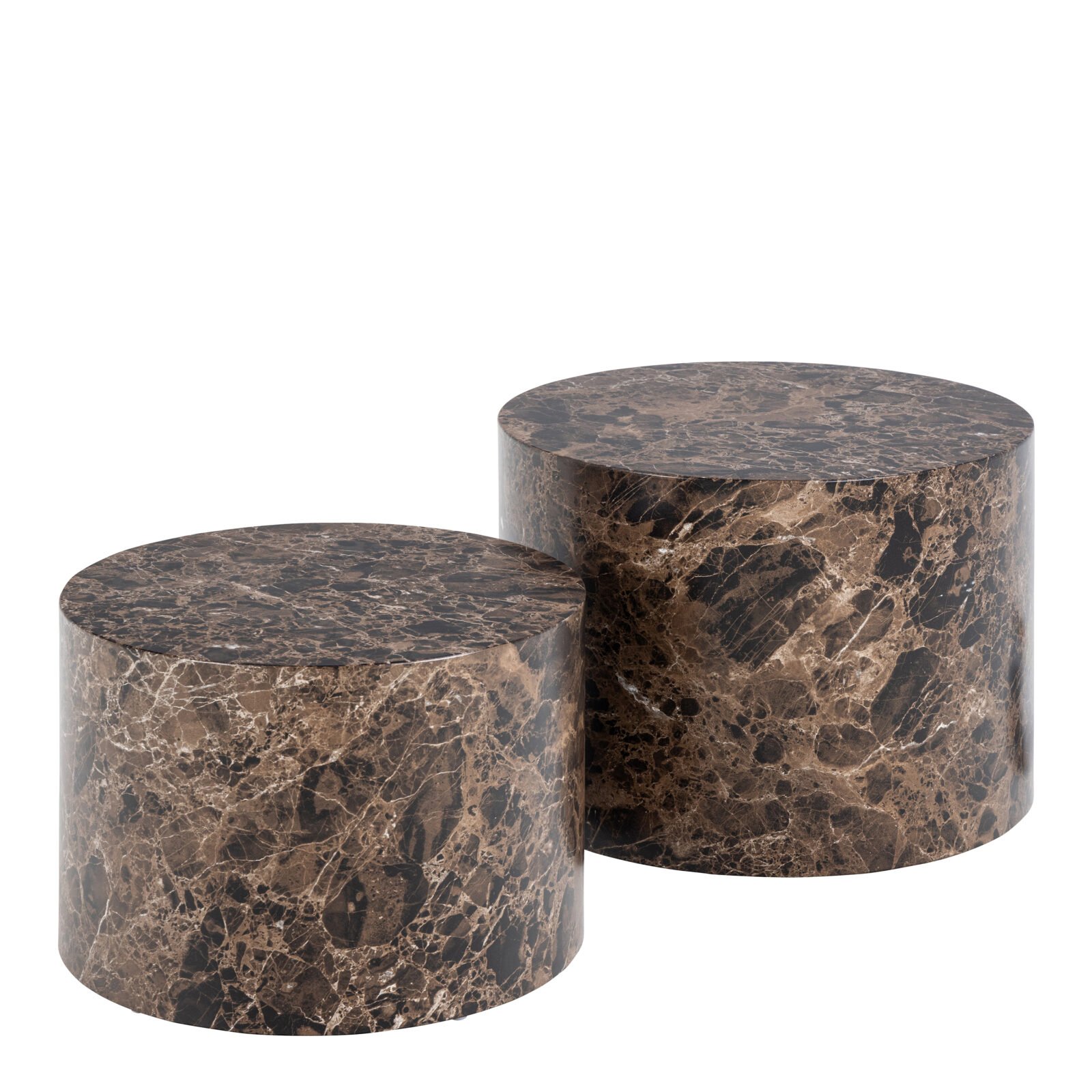Dice Round Coffee Table Set of 2 Dice Round Coffee Table Set of 2