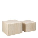 Dice Square Coffee Table Set
