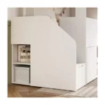 Dreamland House Staircase Midsleeper with Storage White and Oak