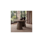 Ebony 3-in-1 Round Extendable Dining Table