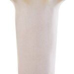 Eday Cream Scalloped Edge Large Vase