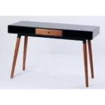 Edelweiss Desk Walnut and Black