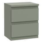 Edmore 2 Drawer Bedside Table