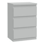 Edmore 3 Drawer Bedside Chest