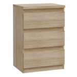 Edmore 3 Drawer Bedside Chest
