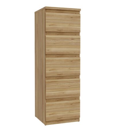 Edmore 5 Drawer Tall Narrow Chest