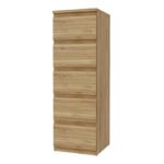 Edmore 5 Drawer Tall Narrow Chest