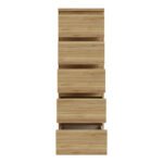 Edmore 5 Drawer Tall Narrow Chest
